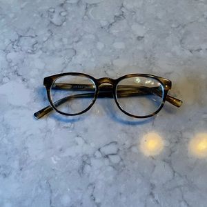Warby Parker glasses, prescription